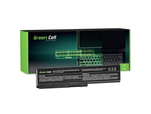 Baterie Green Cell PA3817U-1BRS pentru Toshiba Satellite C650 C650D C655 C660 C660D C665 C670 C670D L750 L750D L755 L770 L775