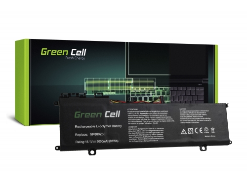 Green Cell AA-PLVN8NP pentru Samsung NP770Z5E NP780Z5E ATIV Book 8 NP870Z5E NP870Z5G NP880Z5E NP870Z5E-X01IT