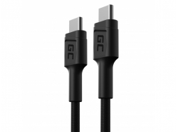 Cablu USB-C Tip C 30cm Green Cell PowerStream cu încărcare rapidă, Power Delivery (60W), Ultra Charge, Quick Charge 3.0