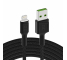 Cablu Lightning 2m LED Green Cell Ray cu încărcare rapidă pentru Apple iPhone